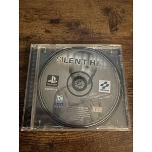 Silent Hill PS1 PlayStation 1 - **TESTED & WORKING** - Disc And Back Cover Art